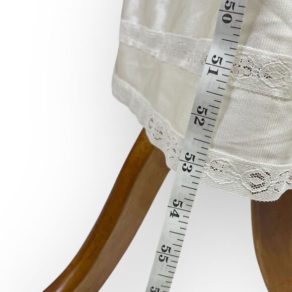Vintage Full chemise long slip gown nightgown, size 40 (bra size). Approx XL - Picture 13 of 13
